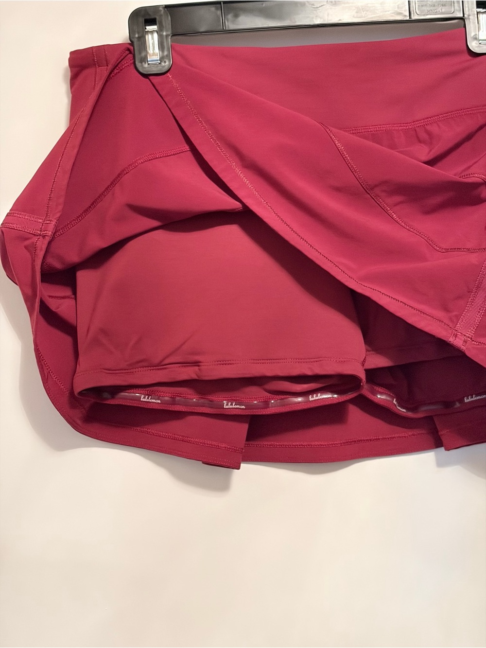 Lululemon Athletic Skort in Deep Wine Red - Picture 4 of 9